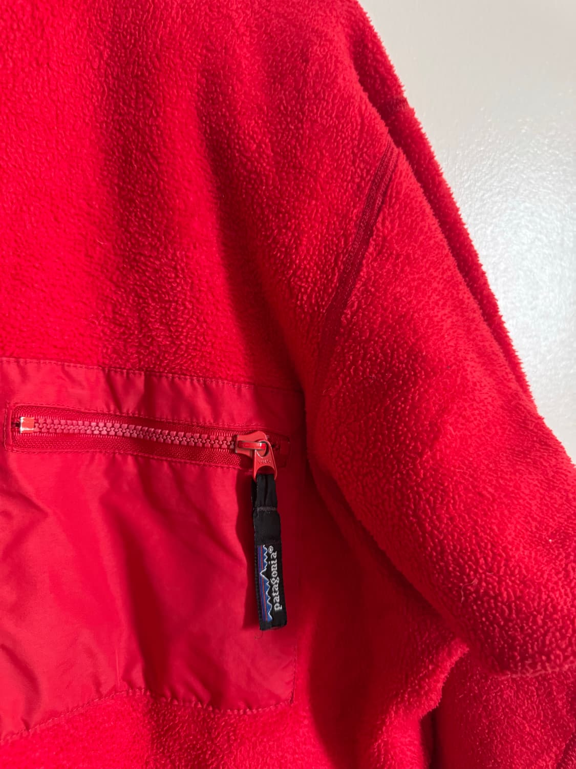 90년대 파타고니아 플리스 집업 가로지퍼 USA L사이즈 상품이미지5