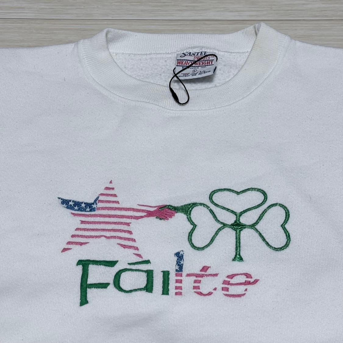 made in USA sweatshirt  자수 스웻셔츠 상품이미지2