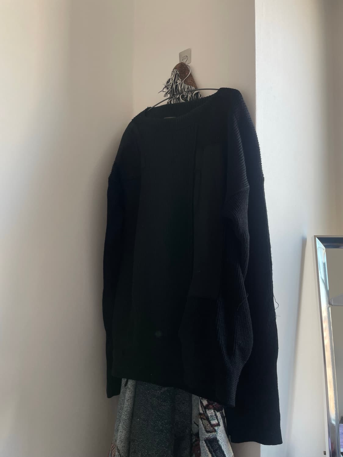 yoji yamamoto 블랙 니트  상품이미지1