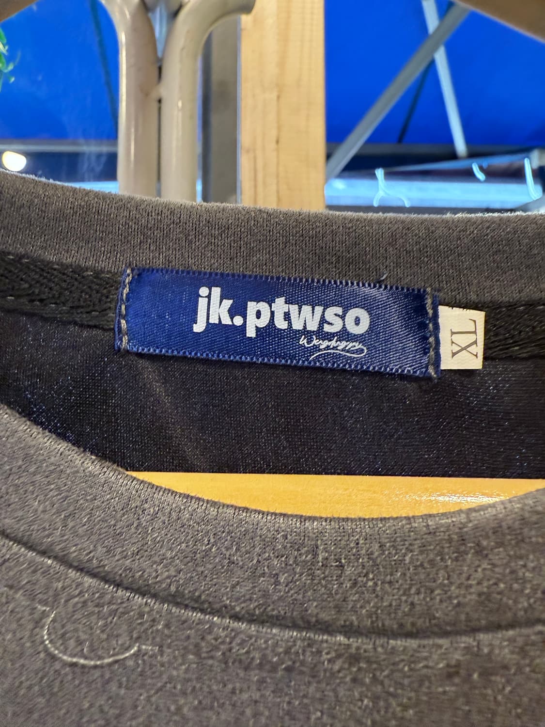 jk.ptwso 벨벳 피그먼트 반팔티 상품이미지2