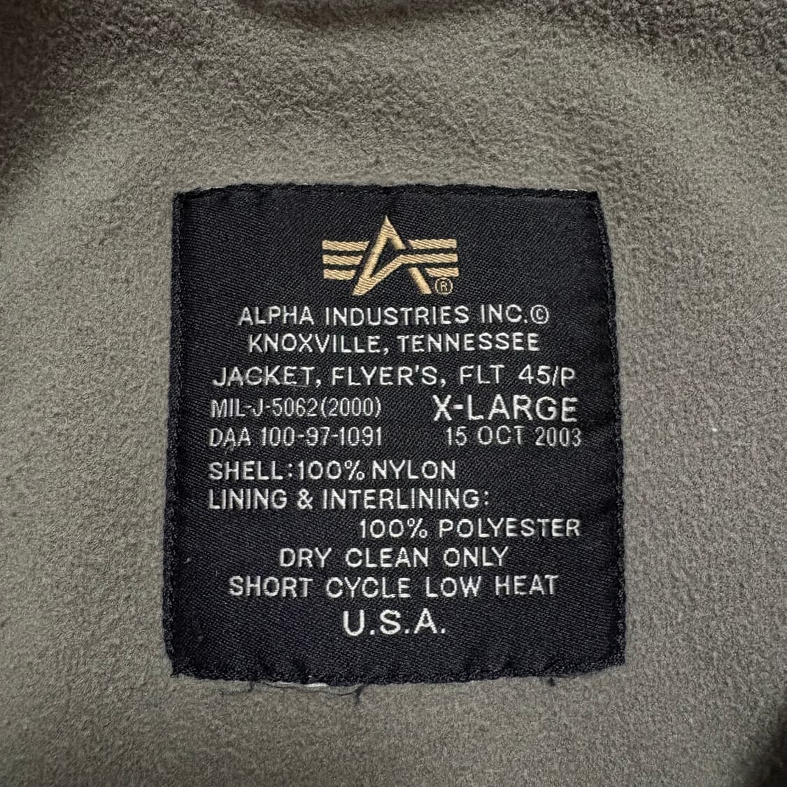 알파인더스트리 ma-1 항공점퍼 상품이미지5