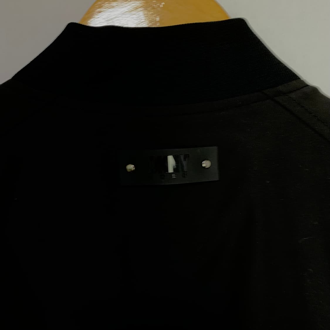 DKNY 블랙 봄버 블루종 자켓 점퍼 빈티지 L 남녀공용 상품이미지10