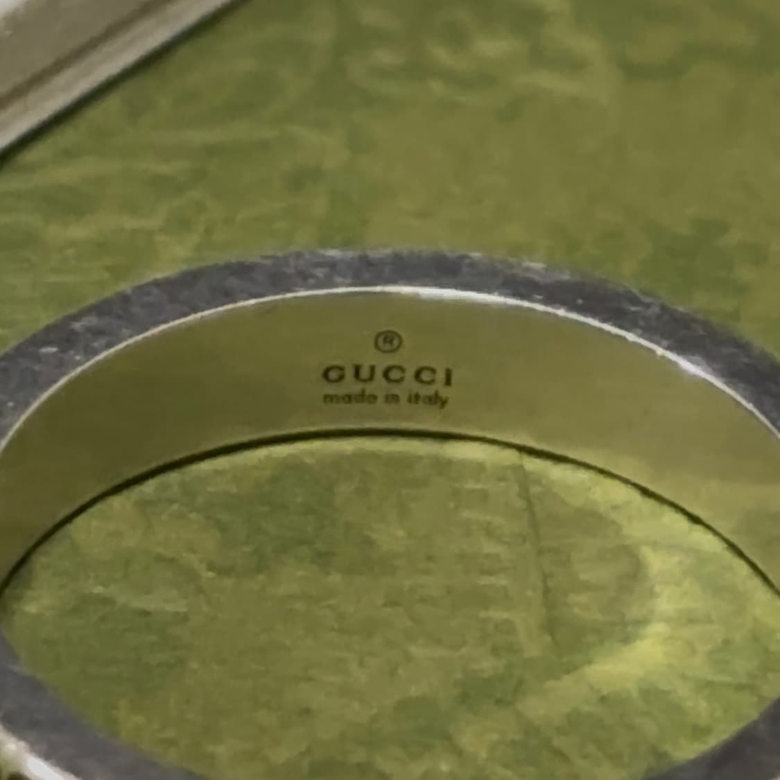 구찌 실버 고스트링 18호 급처 상품이미지2