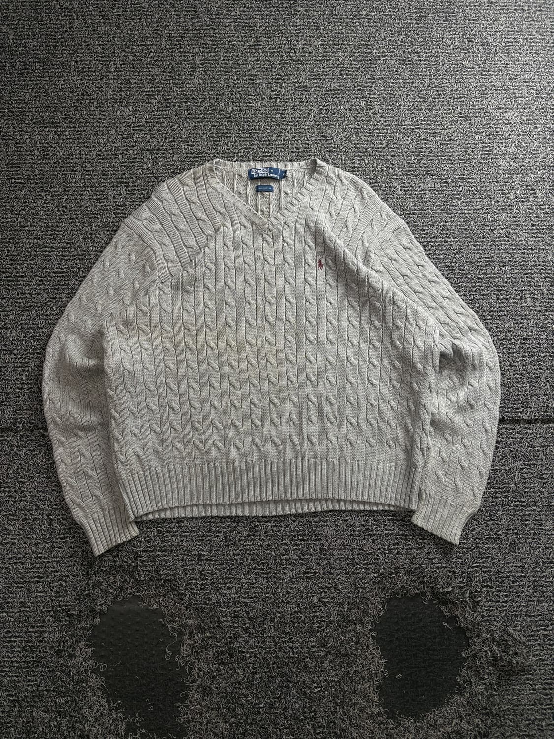 폴로 랄프로렌 아카이브 포니로고 케이블 니트 4183 상품이미지2
