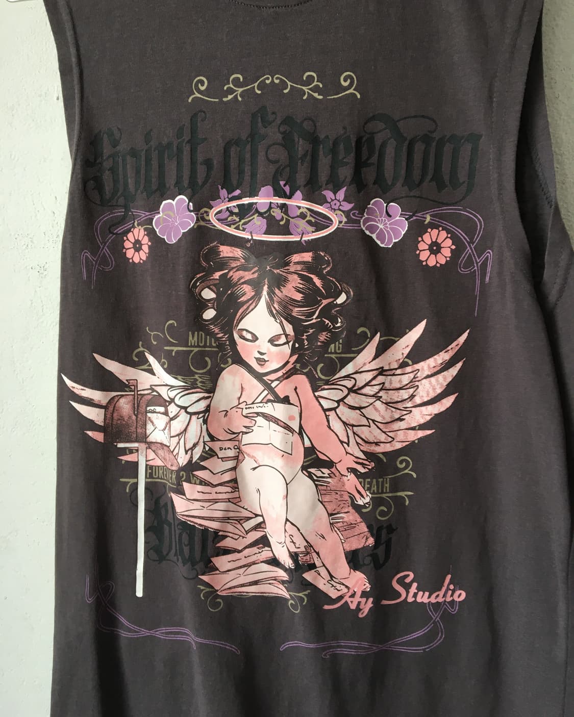 Printing sleeveless 상품이미지4