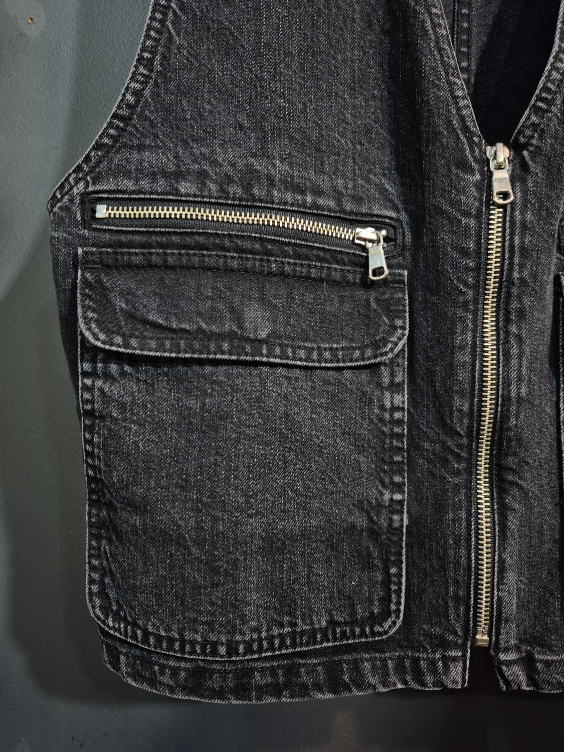 RACHEL COMEY 데님 워크 베스트 2 55 66 상품이미지4