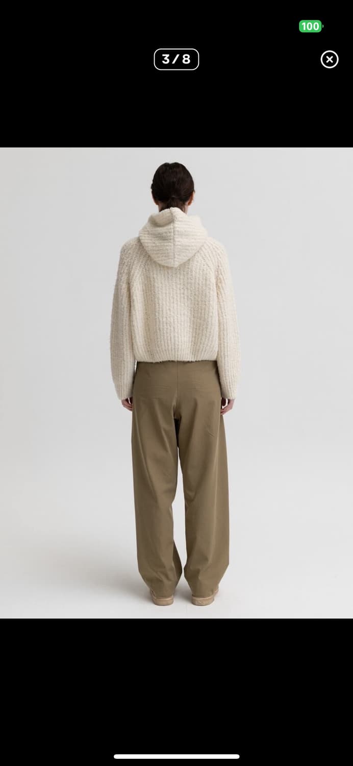 모노하 니트 후드 상품이미지3