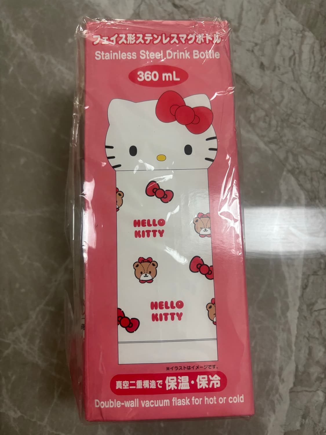 키티 일본 정품 보온병 보냉 스테인레스 텀블러 상품이미지1