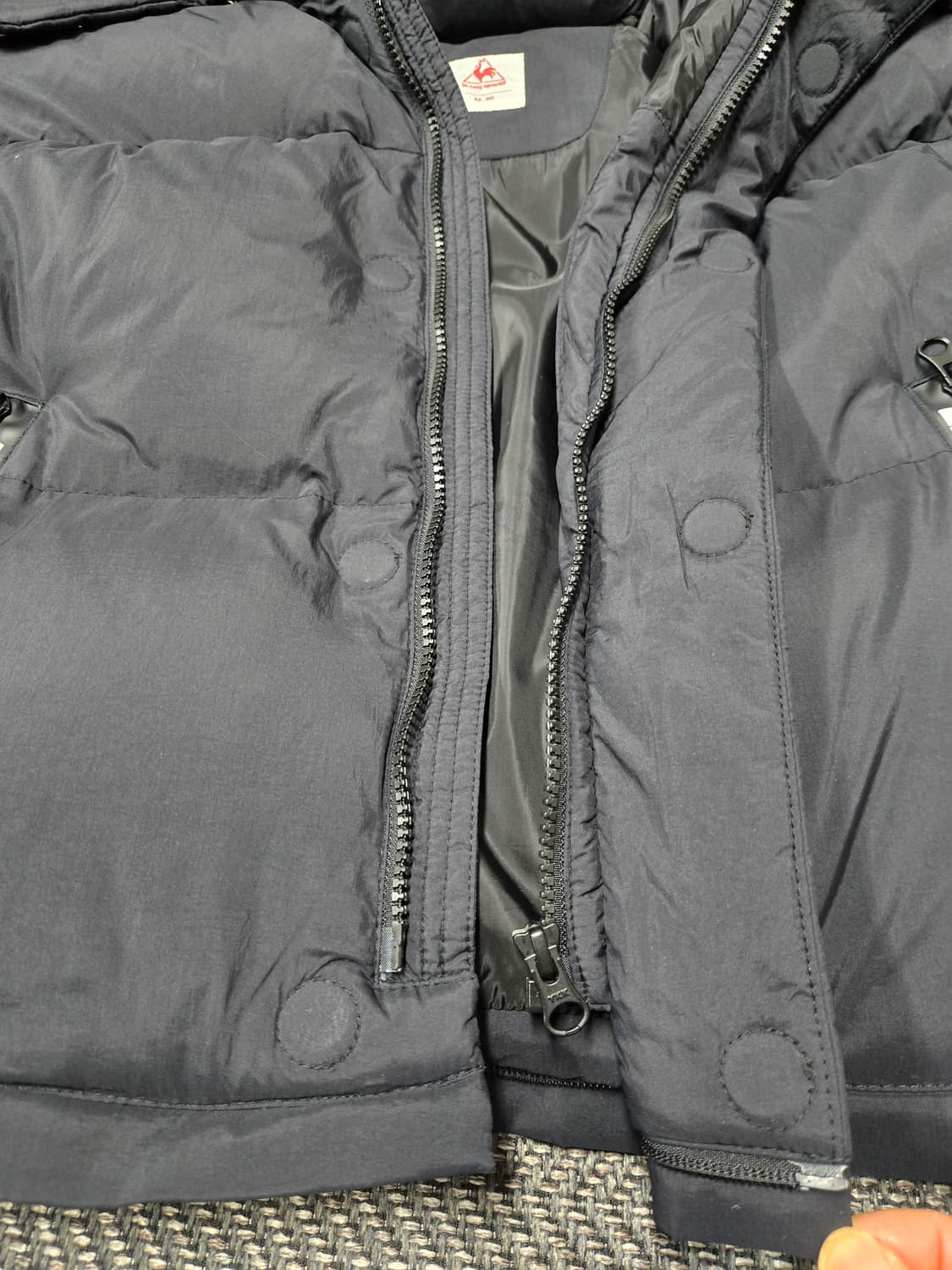 르꼬끄 스포르티브 구스다운패딩 롱패딩 숏패딩 블랙 상품이미지6