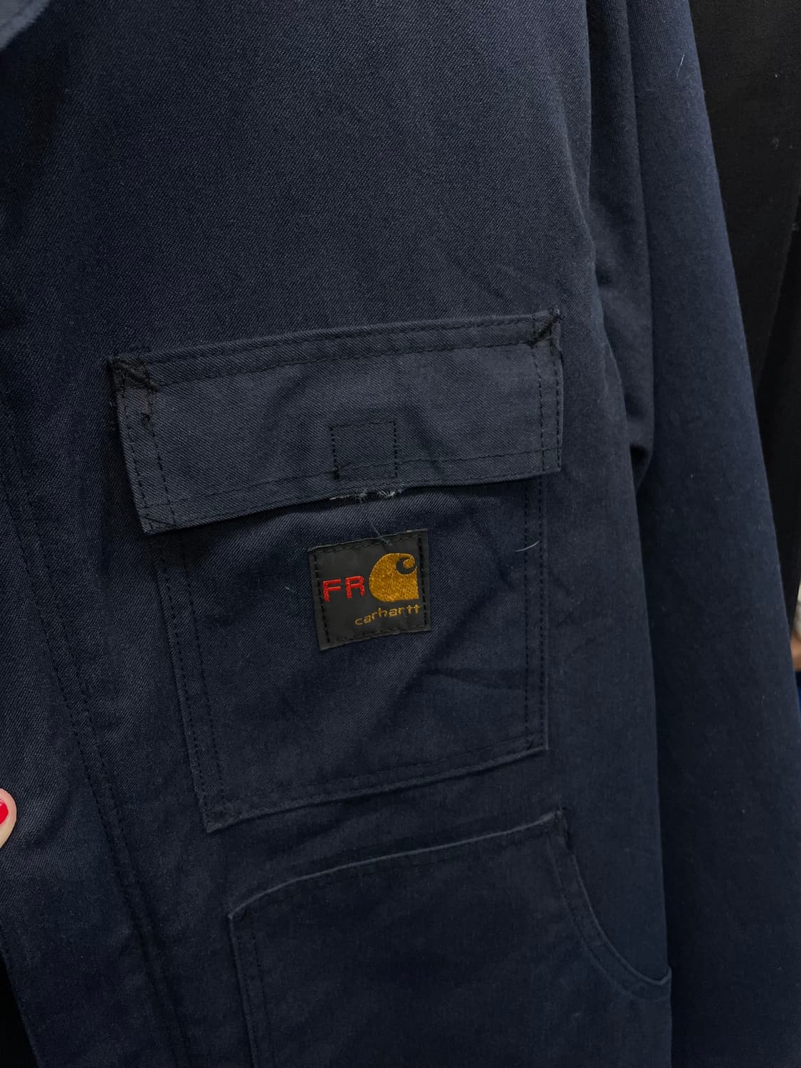 1990s Carhartt 칼하트 FR 방화 워크 자켓 상품이미지5