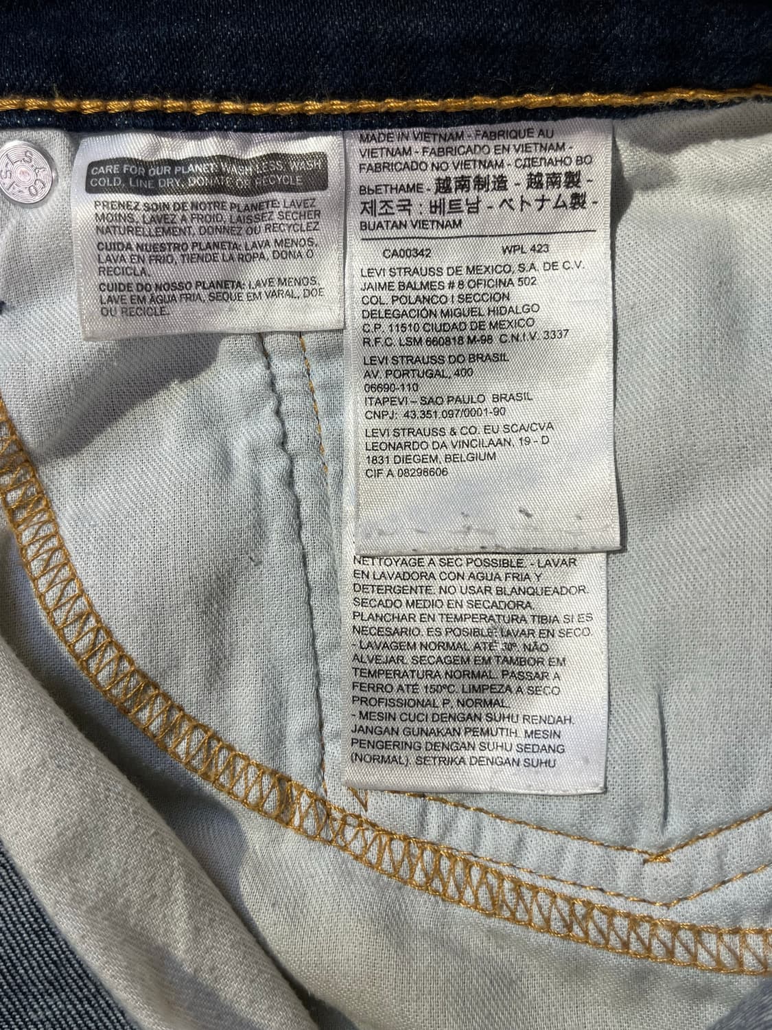 리바이스 523 W30 L33 #csz1975 상품이미지3