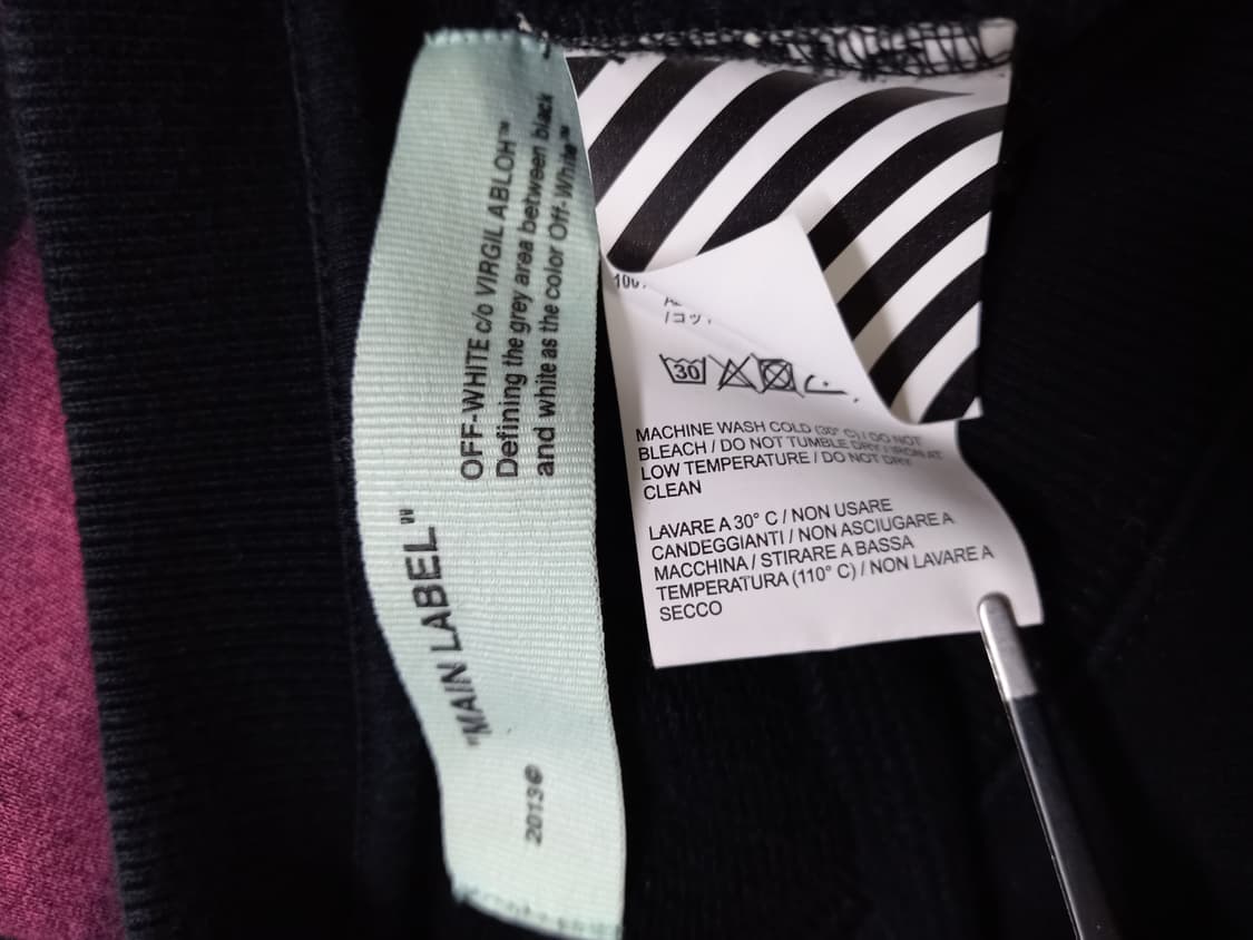 오프화이트 남성 춘추동 맨투맨 XL.L 상품이미지9