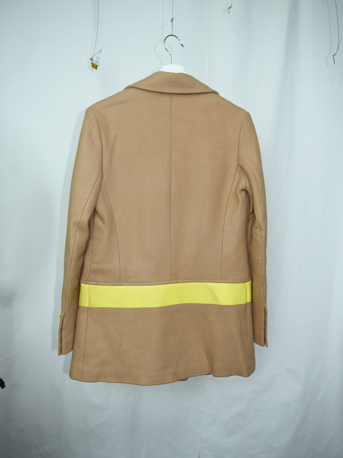 Helmut lang A/W1997 painted wool coat 40 상품이미지2