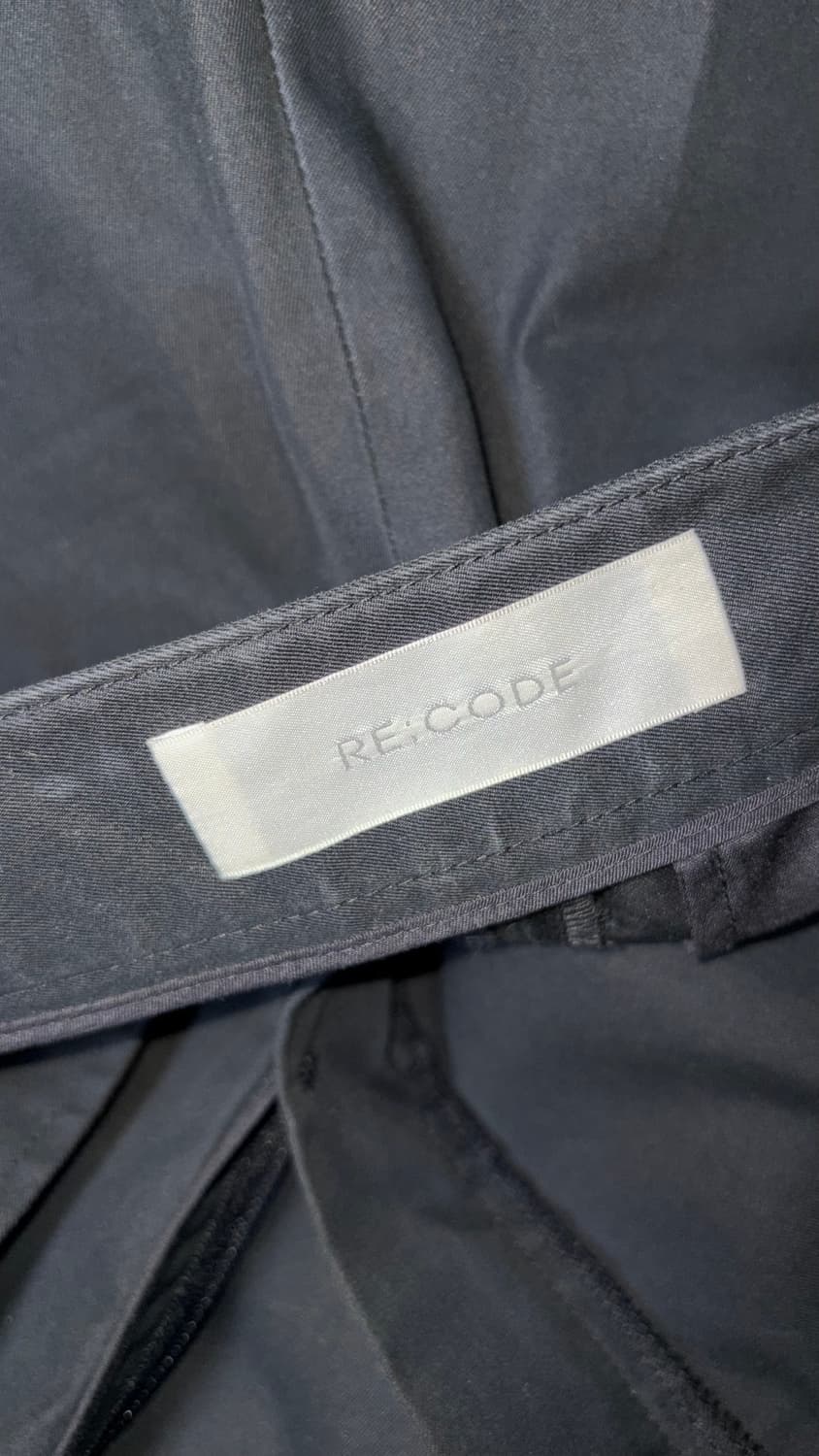 래코드 플리티드 팬츠 (사이즈 M) 상품이미지3