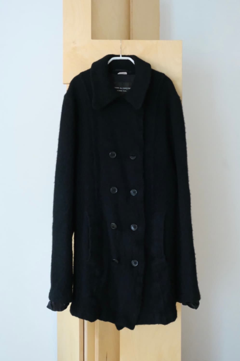 꼼데가르송 옴므 플러스 2007 축융 울 피코트 L 상품이미지1