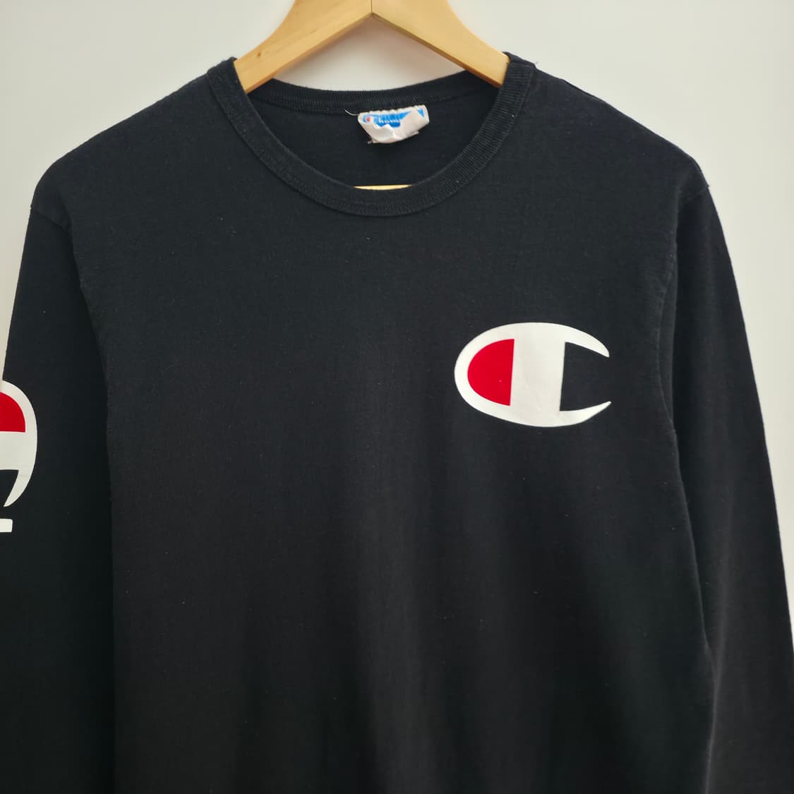 [L] 챔피온 블랙 롱슬리브 상품이미지2