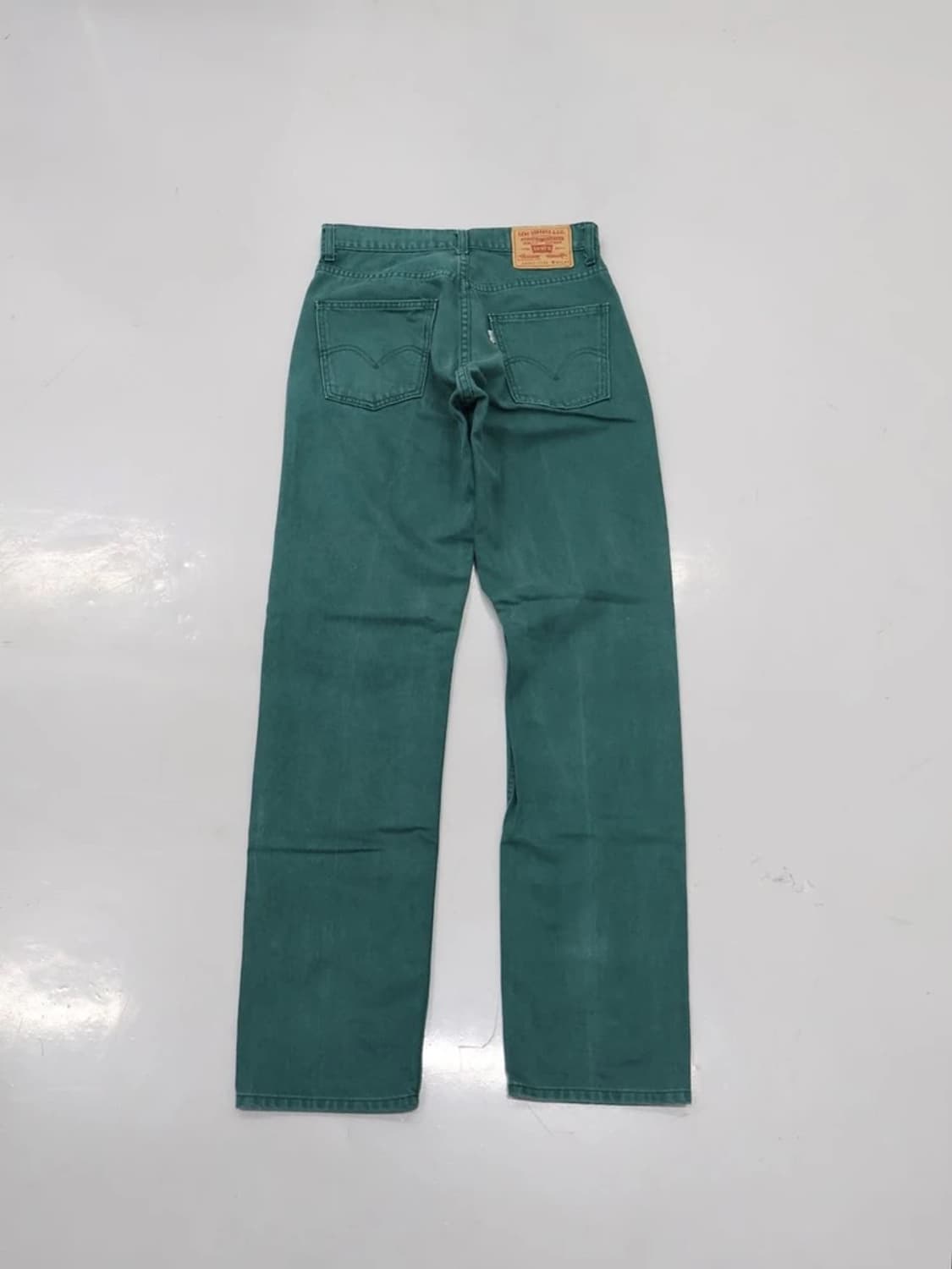 Levi’s Green Straight Denim Pants 상품이미지2