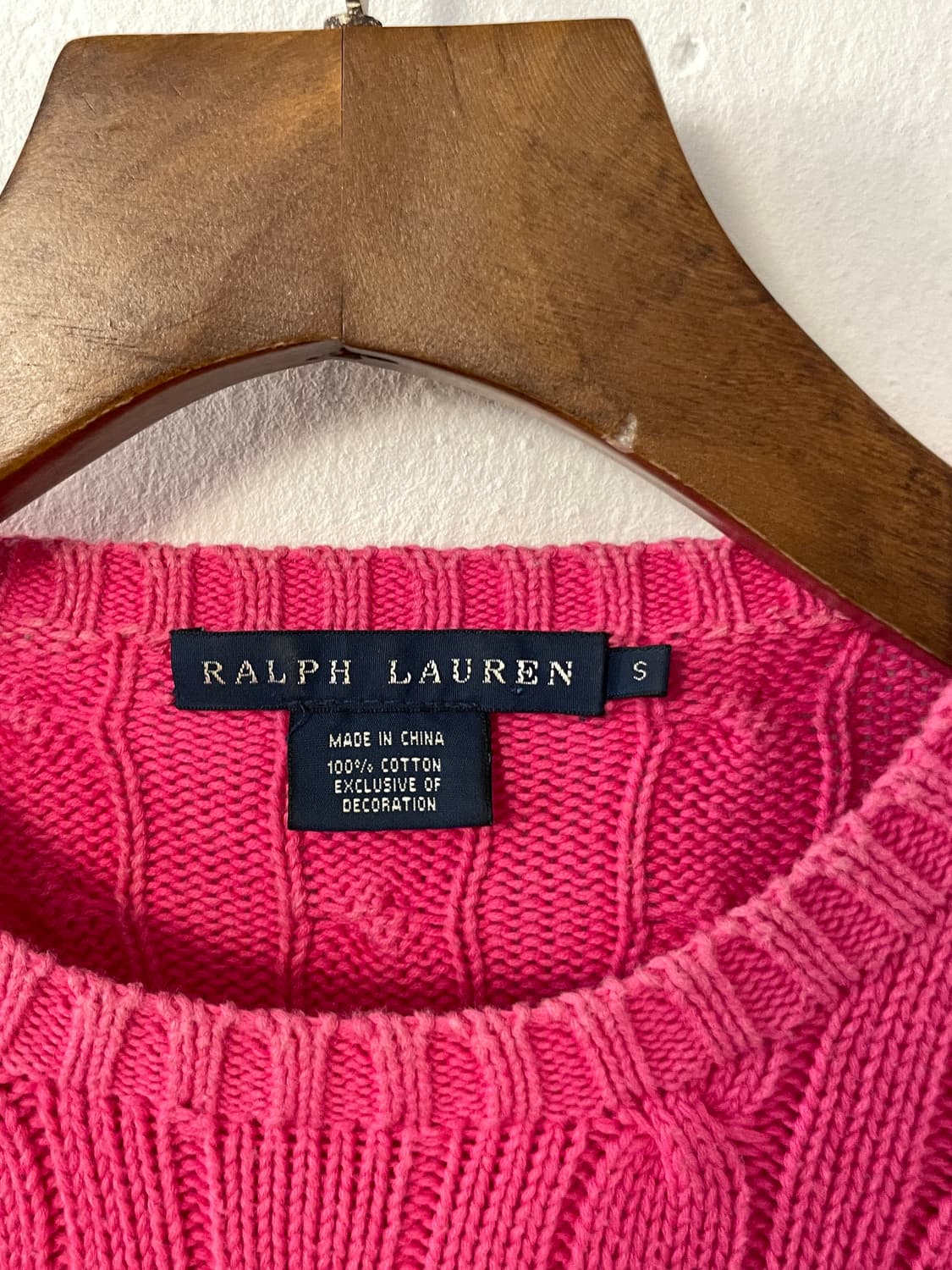 폴로 케이블 니트  상품이미지5