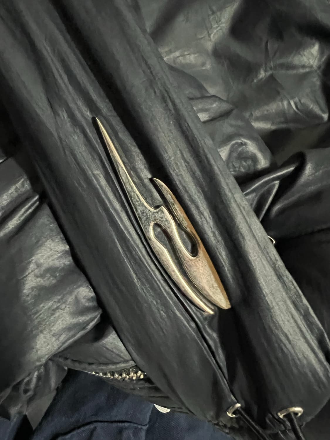 SHIRRING SHOULDER PADDED BAG NAVY 상품이미지8