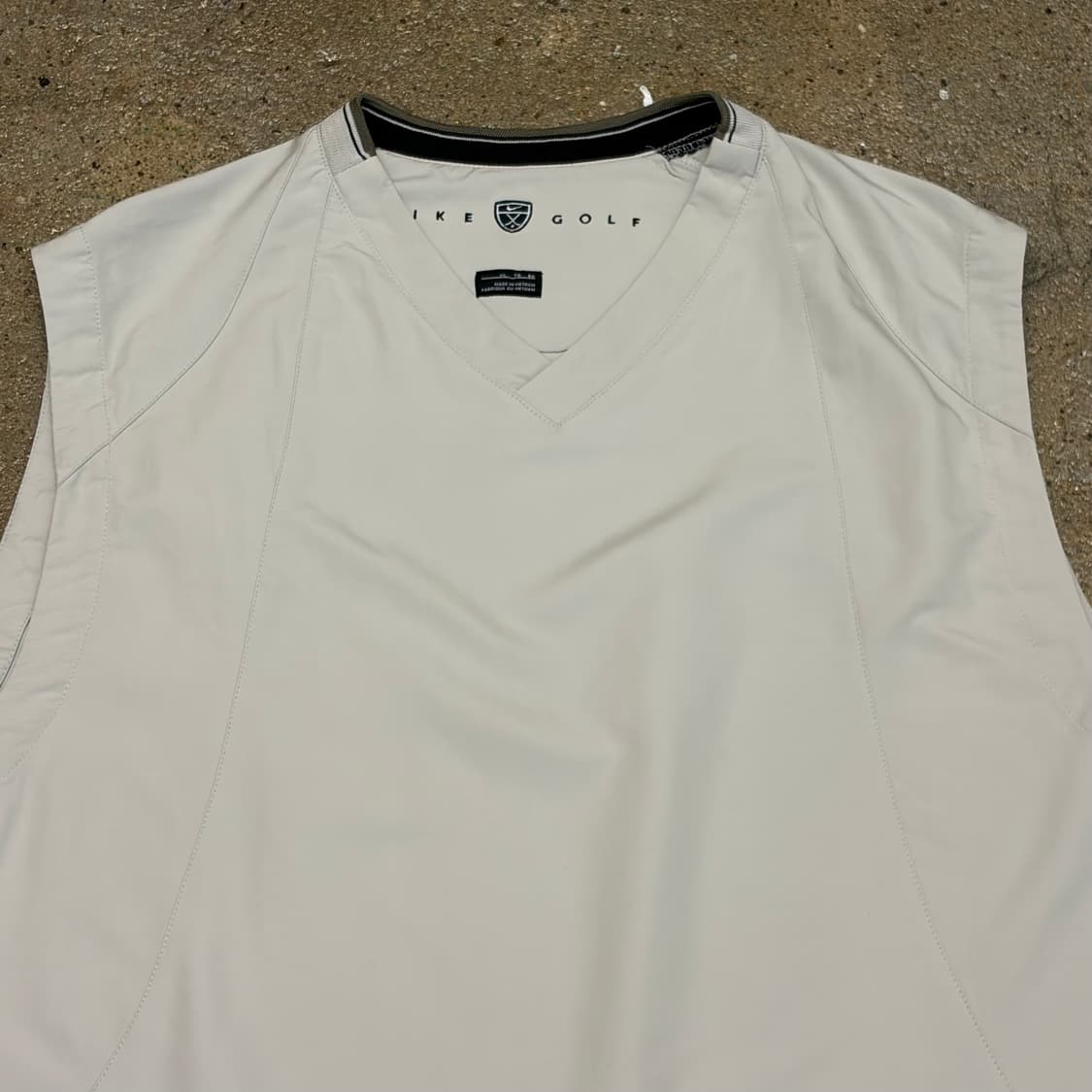 00s 미국 빈티지 나이키 골프 베스트 니트 바람막이 조끼 상품이미지2