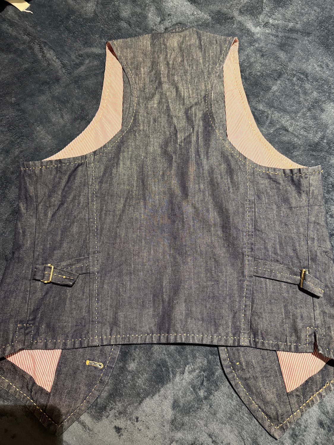 디스퀘어드2 데님 베스트 조끼 팝니다. 48사이즈 상품이미지4