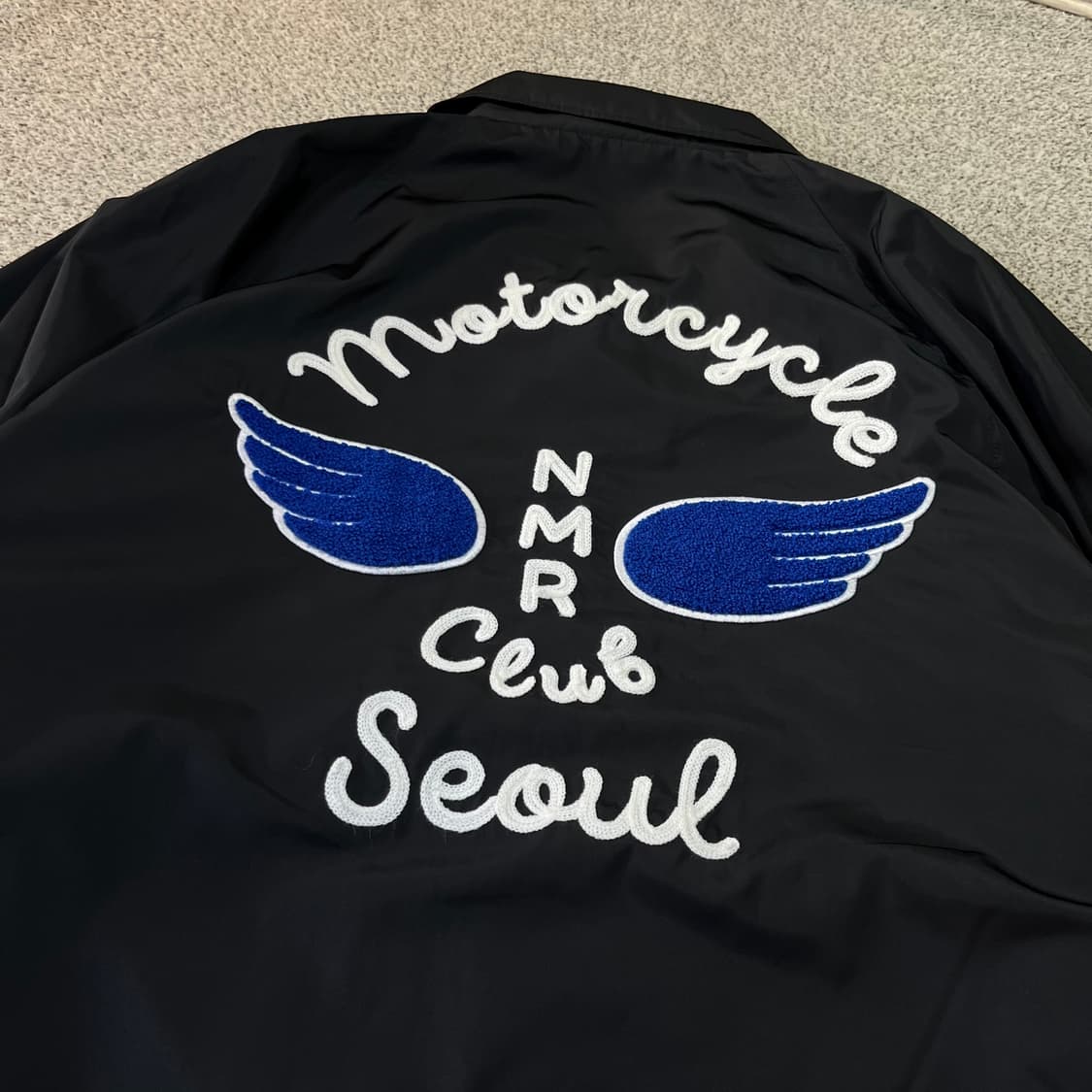 네이머클로딩 빅로고 코치자켓 상품이미지3