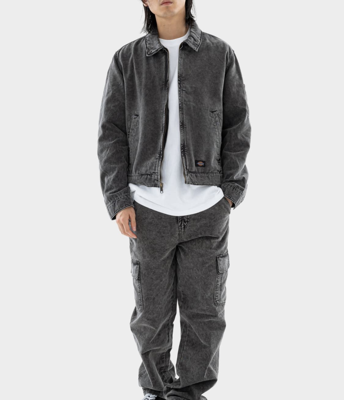 디키즈 뉴잉턴 워시드 자켓 블랙 M 상품이미지4