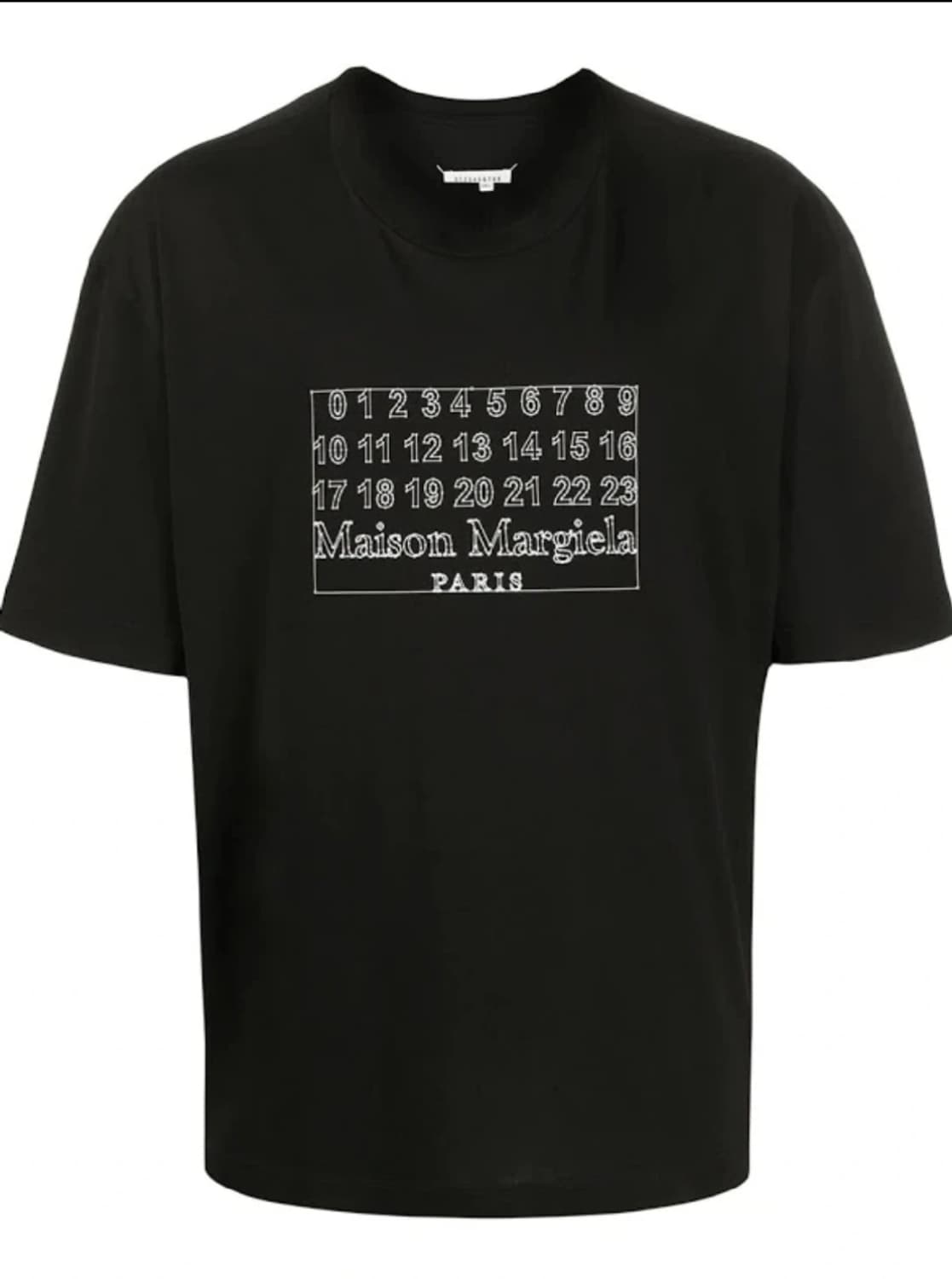 마르지엘라 넘버링 티셔츠 상품이미지1