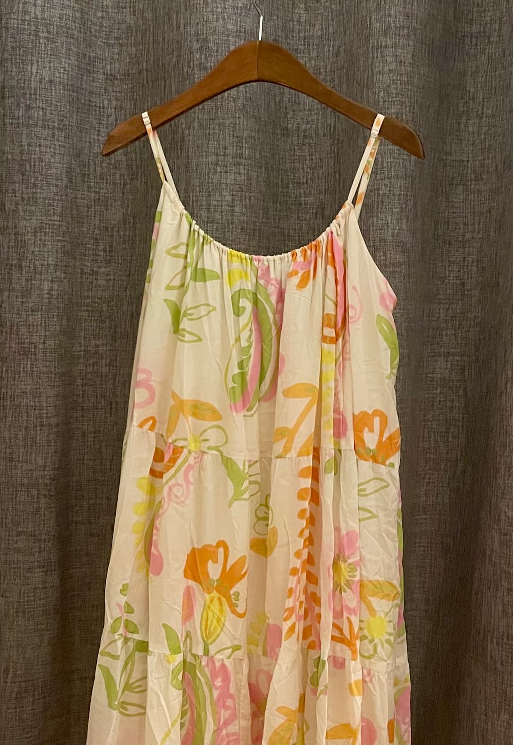 ZARA 자라 플로럴 프린트 티어드 맥시 원피스 상품이미지1