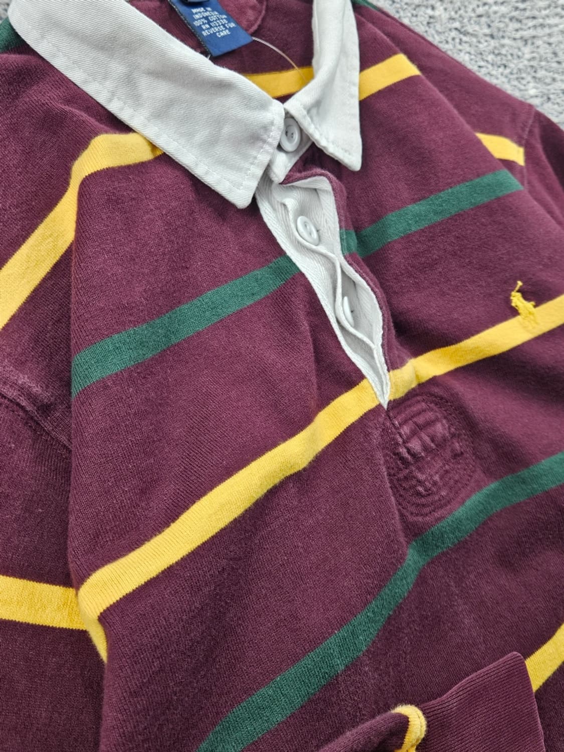 폴로랄프로렌 스트라이프 럭비 티셔츠 ( L ) / 11661 상품이미지6