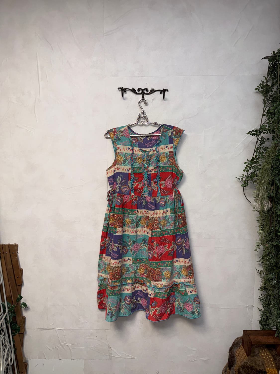 Hippie bohemian floral maxi ops 상품이미지3