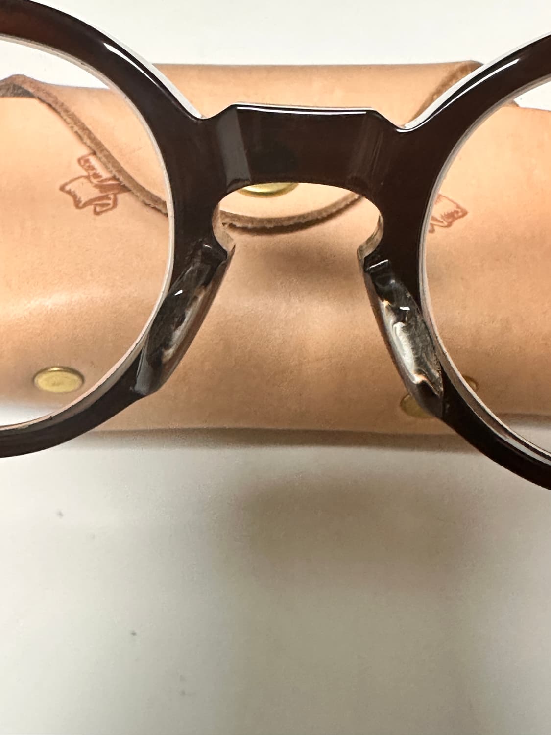 TVR 야마다 시리즈2 안경 브라운 상품이미지6