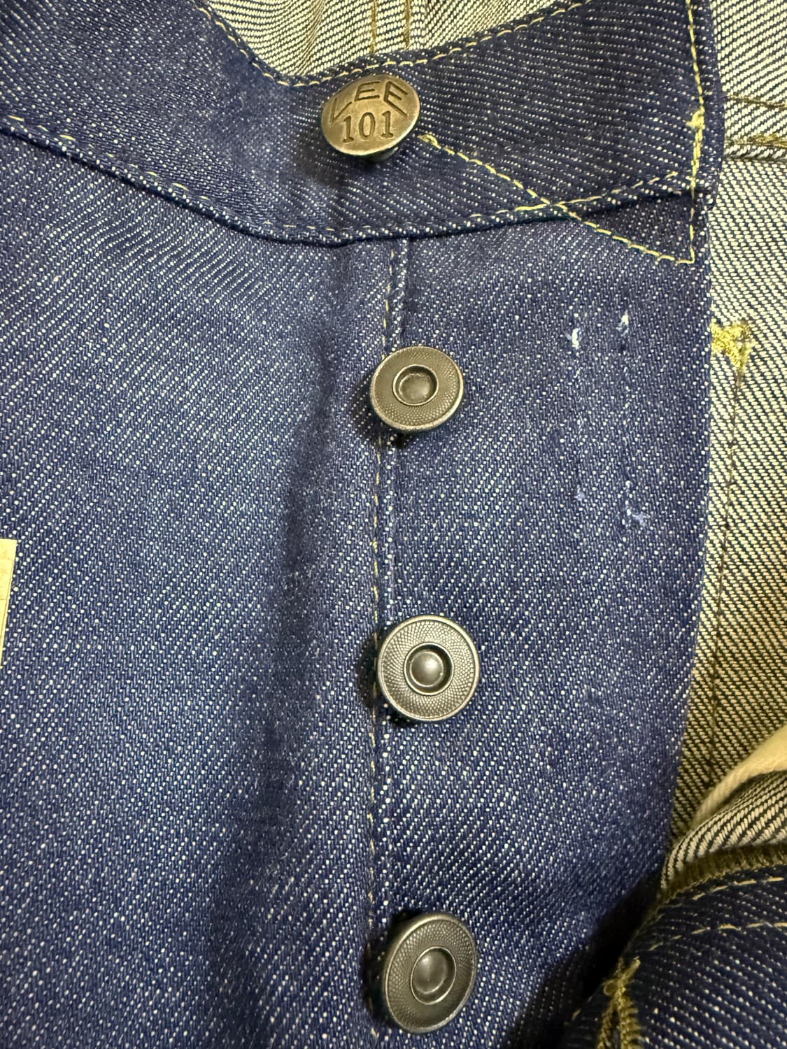 Lee 101S 골드 셀비지 데님 (W34 L32) 상품이미지4