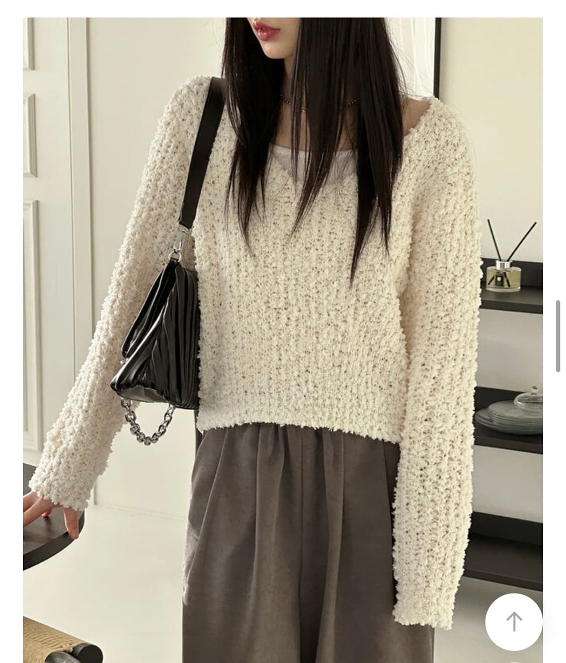 [원더원더] 구르밍 몽실 브이 니트  상품이미지4