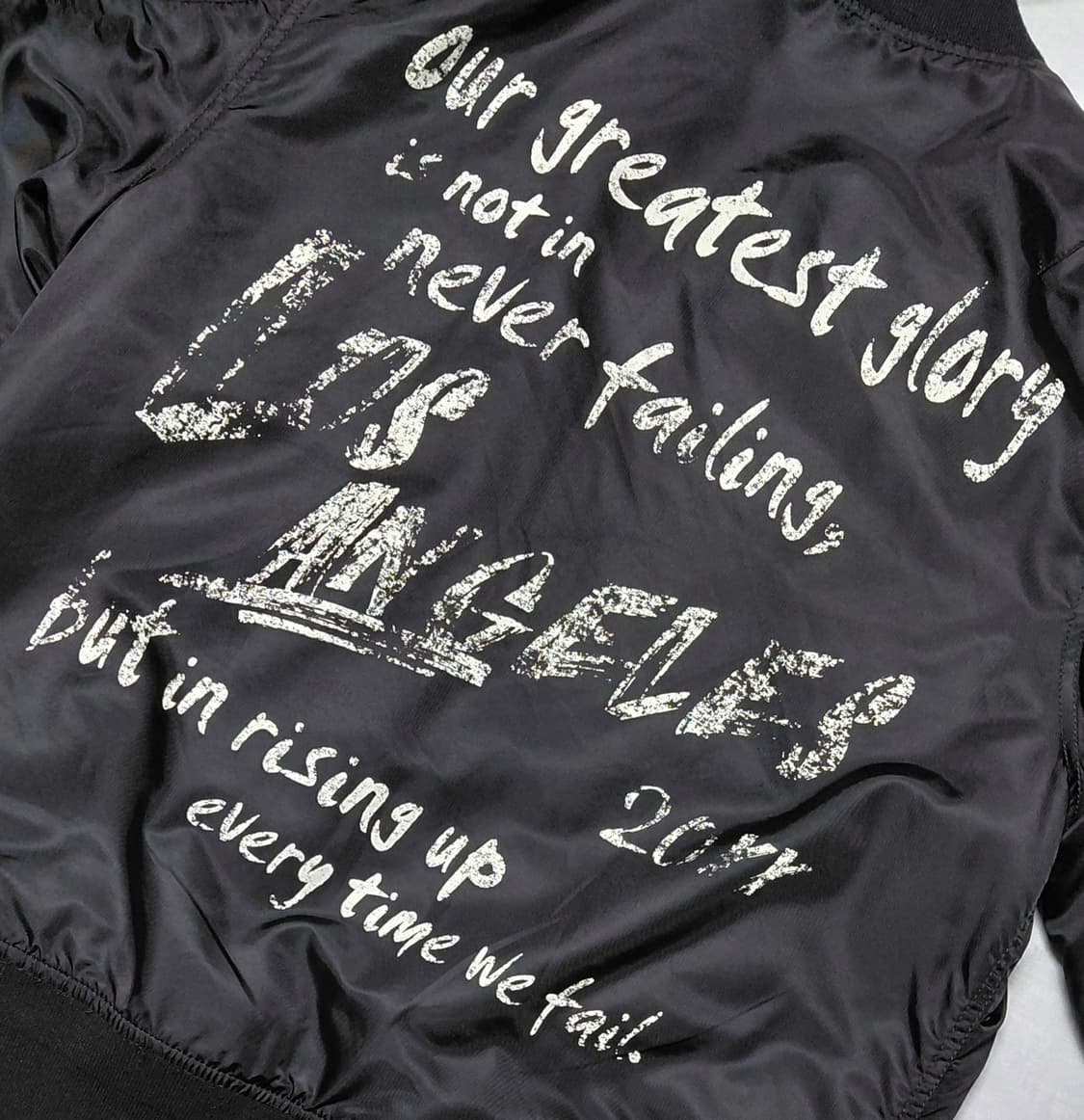 ​[L] BAYCREST 스트릿 패치 로고 항공점퍼 (MA-1) 상품이미지9