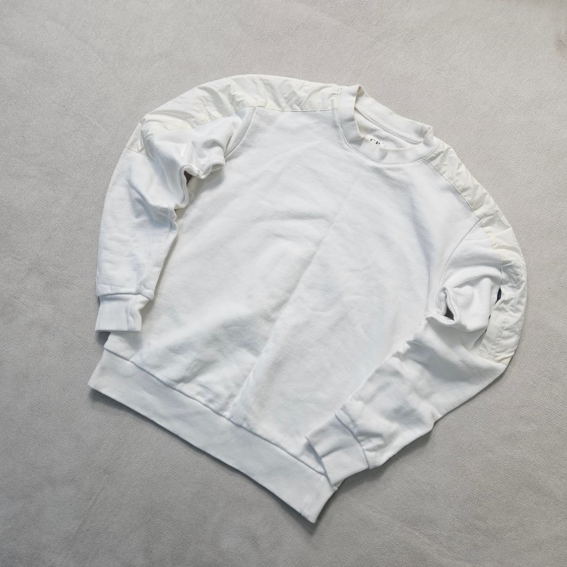 95 빈티지 와펜 화이트 맨투맨 0325Y 상품이미지1