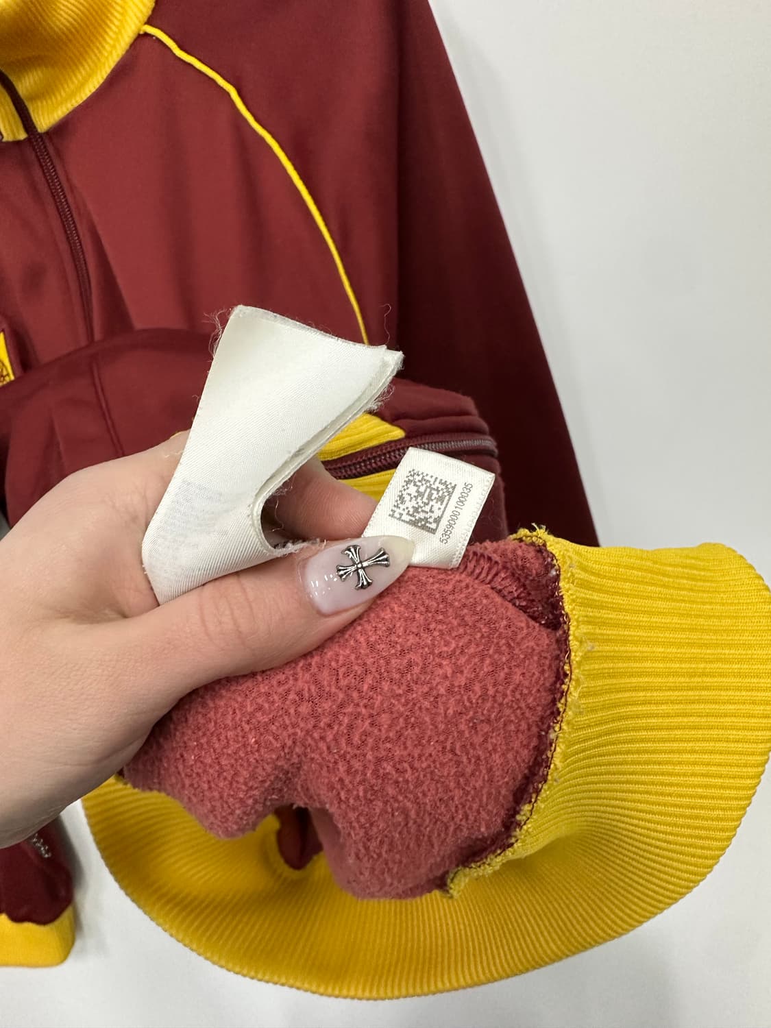 아디다스 ASC 버건디 져지 트랙탑  상품이미지4