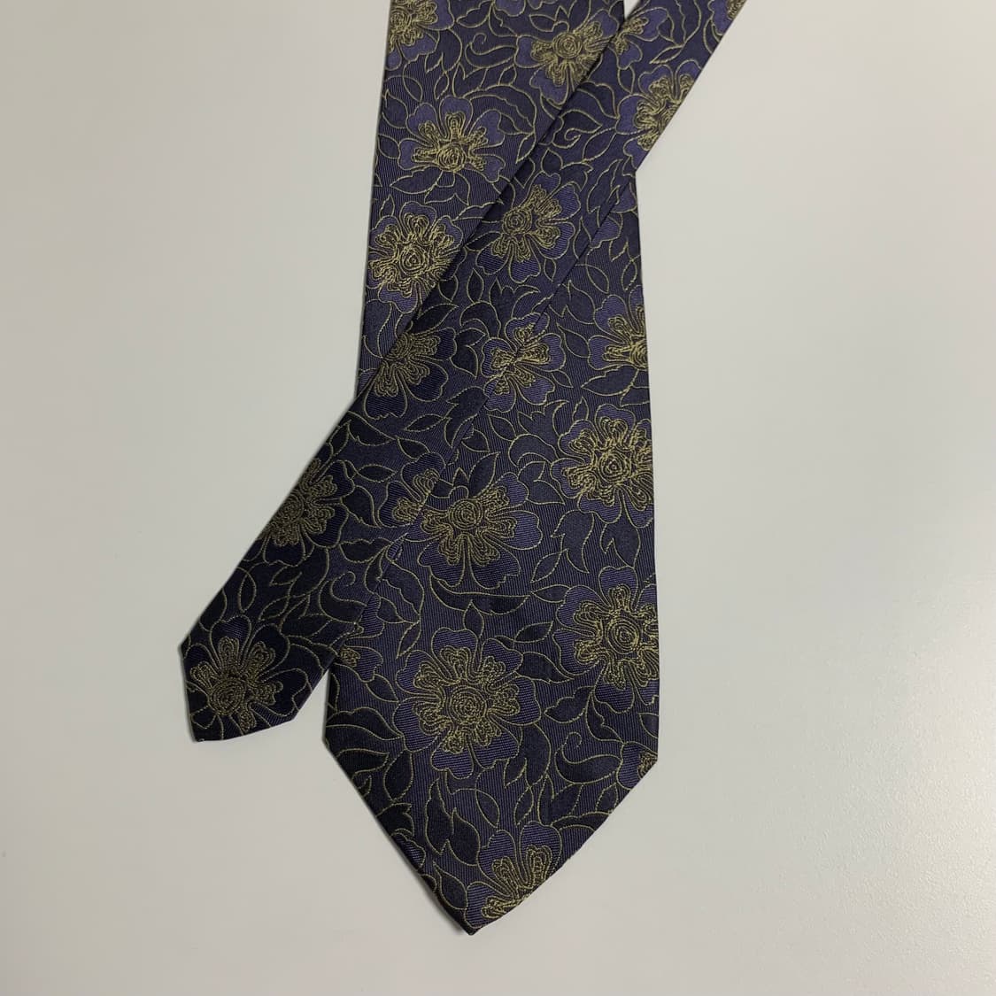 발렌시아가(BALENCIAGA) 명품 페이즐리넥타이 100실크 정장패션 상품이미지3