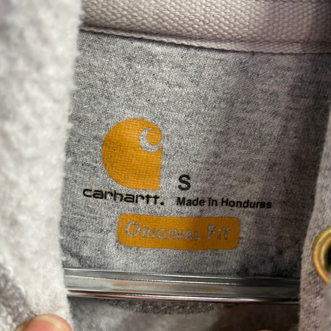 칼하트 미드웨이트 후드집업 그레이 A9 상품이미지6