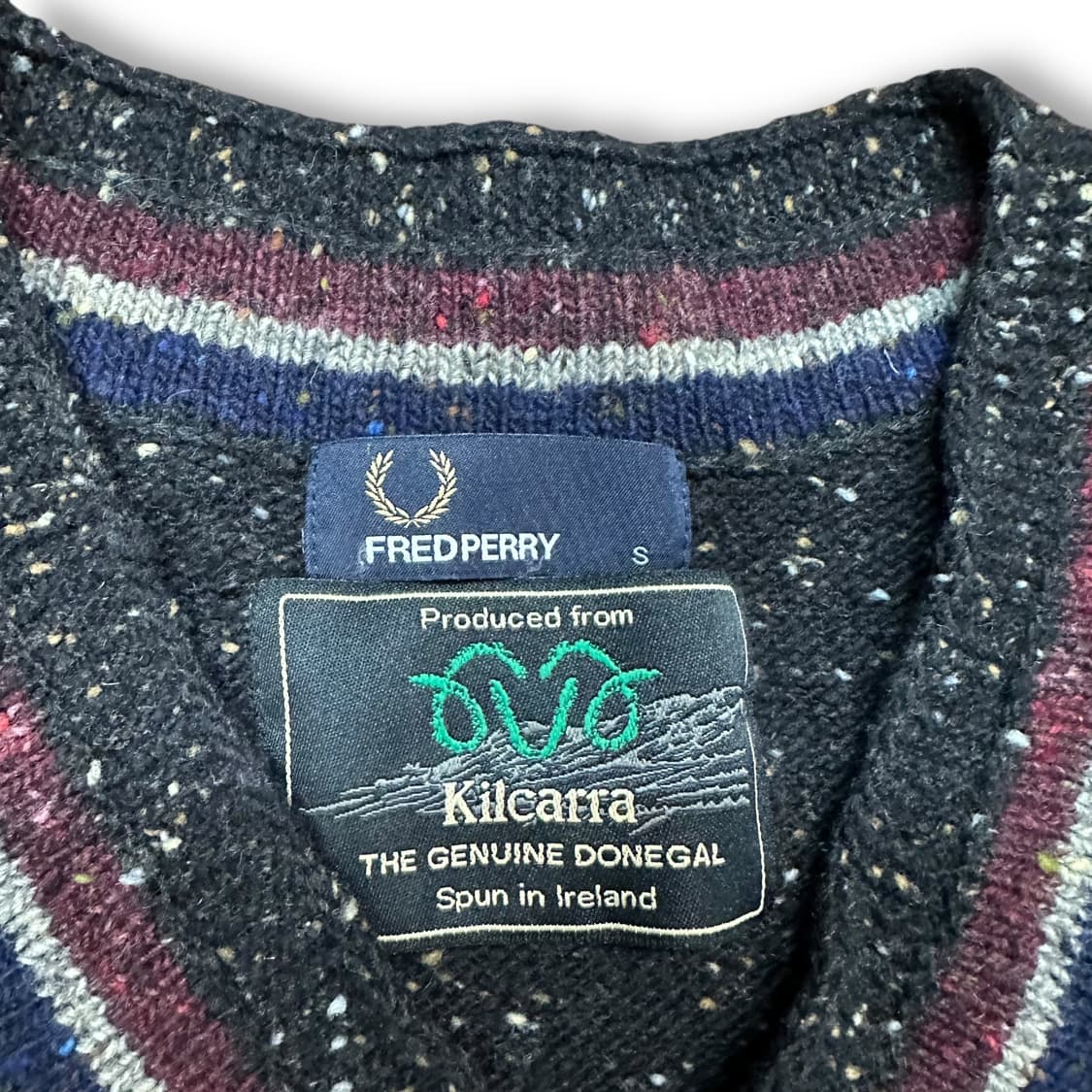 프레드페리 x kilcarra 보카시 니트 조끼 상품이미지5