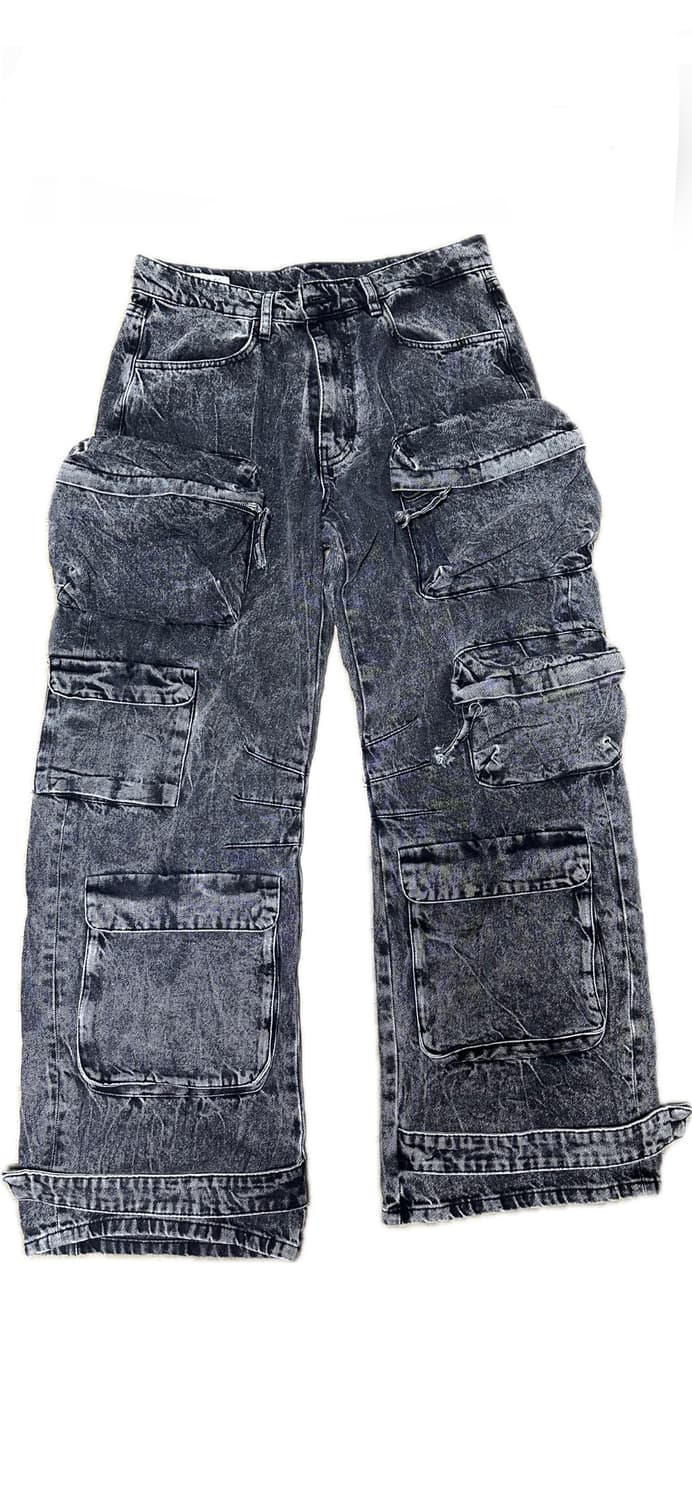 자라 유틸리티 포켓 팬츠 gray 상품이미지3