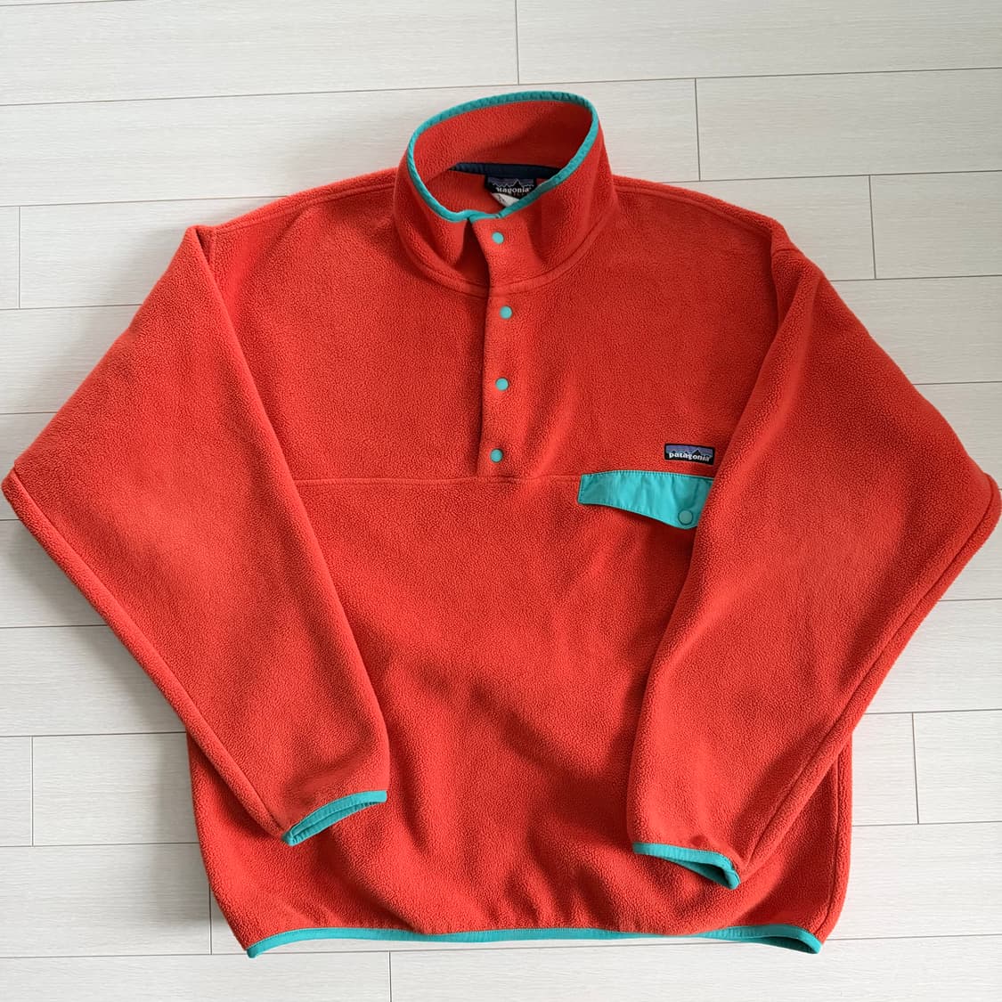 파타고니아 신칠라 헤비웨이트 오렌지 L 상품이미지1