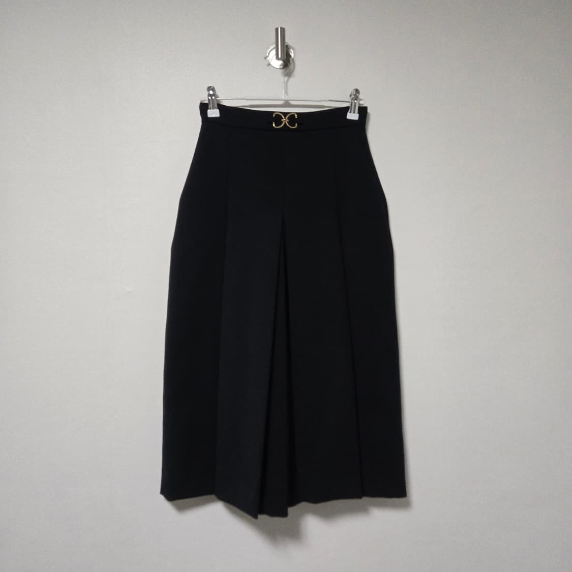 산드로 하이웨이스트 버클 와이드 팬츠 / 여성 바지  / 여성 팬츠  상품이미지3