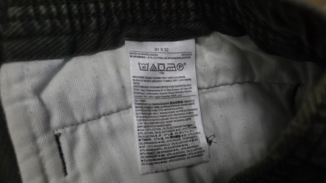 바나나 리퍼블릭 에이든 트윌 조거 팬츠 상품이미지6