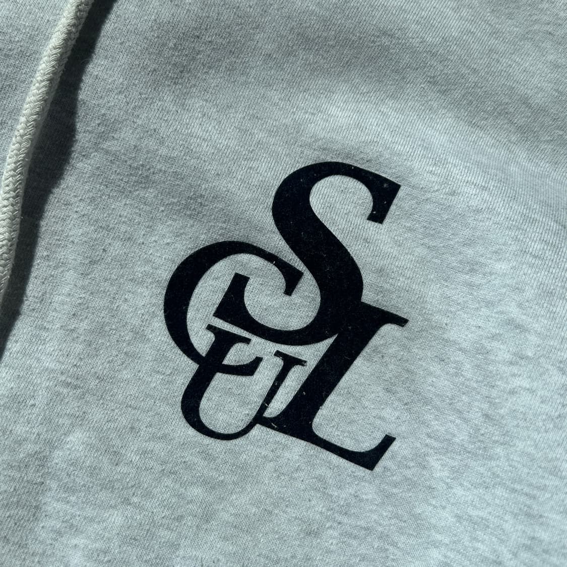 스컬프터 멜란지 심볼 로고 후드티 상품이미지4