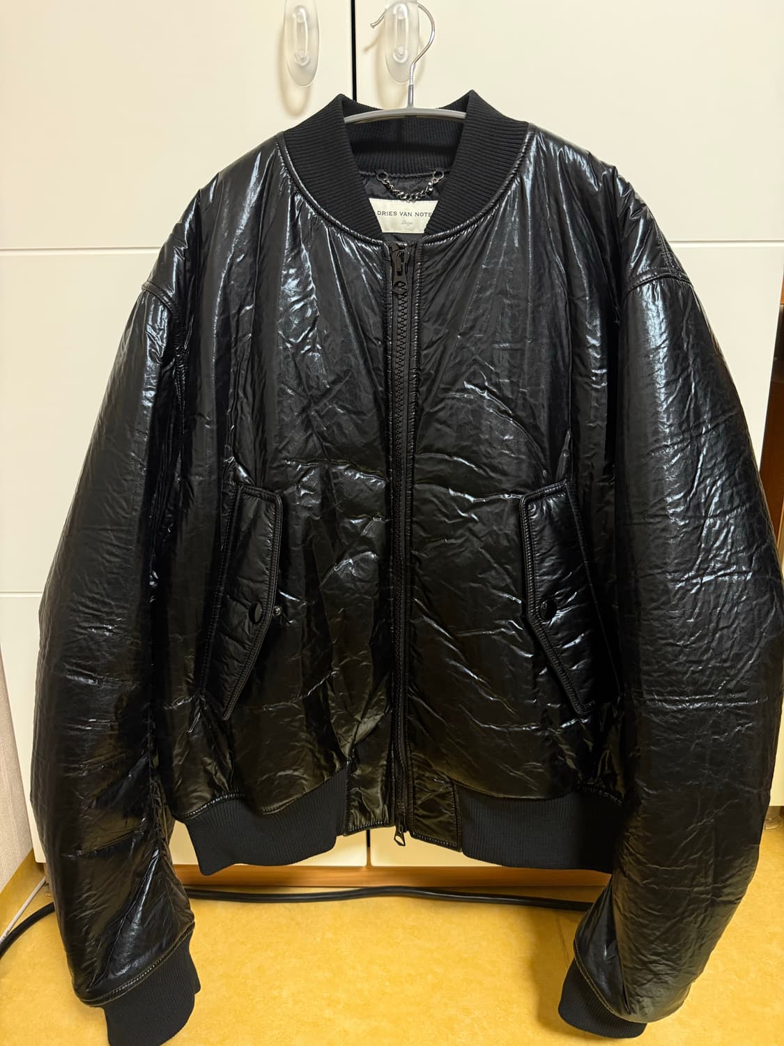 [L]드리스반노튼 밸로우 백지퍼 봄버 상품이미지2