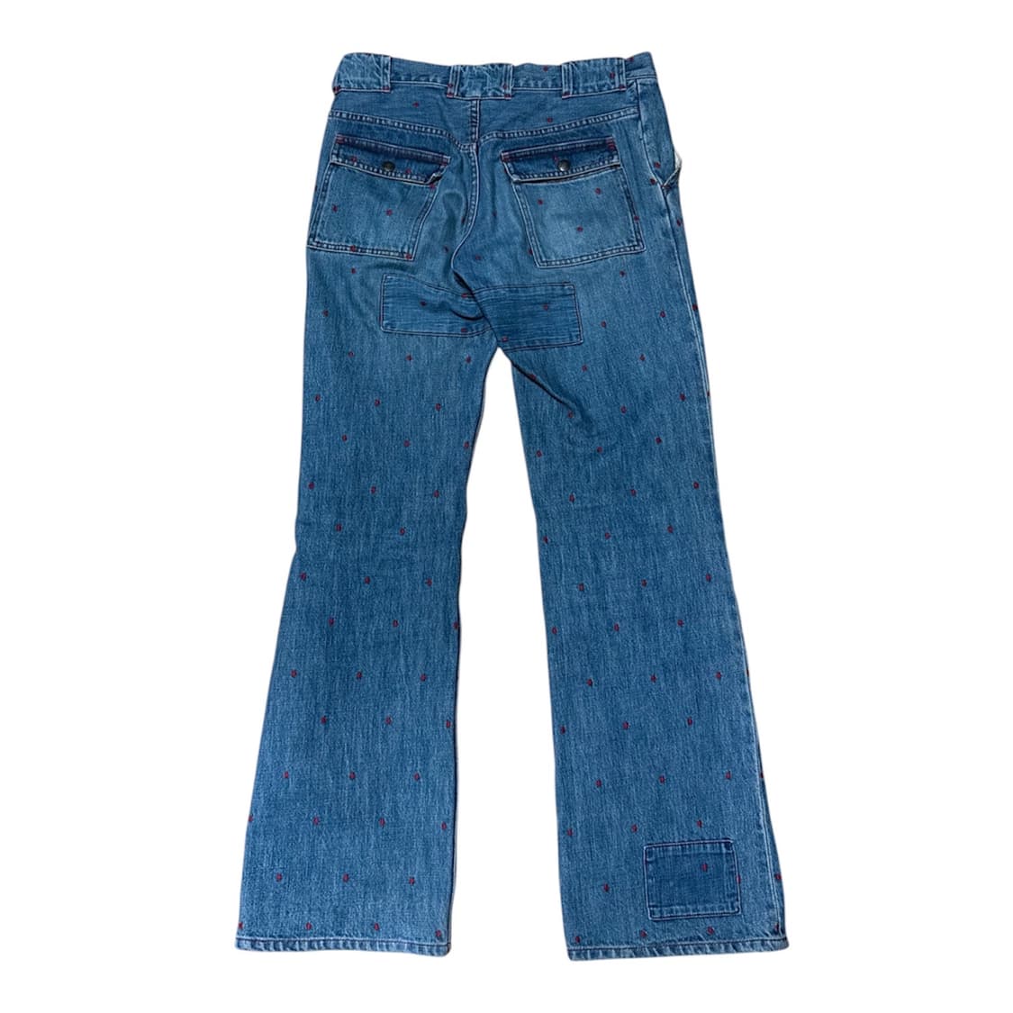 SS02 haze 언더커버 다이아몬드 자수 데님 상품이미지4