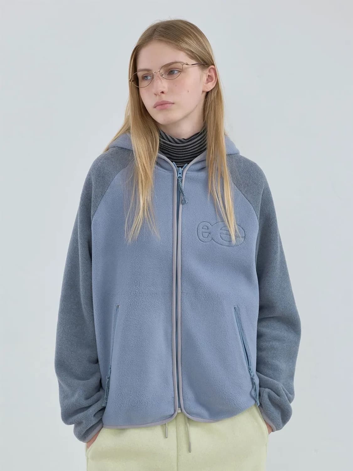 엔조블루스 플리스 집업후디 상품이미지1