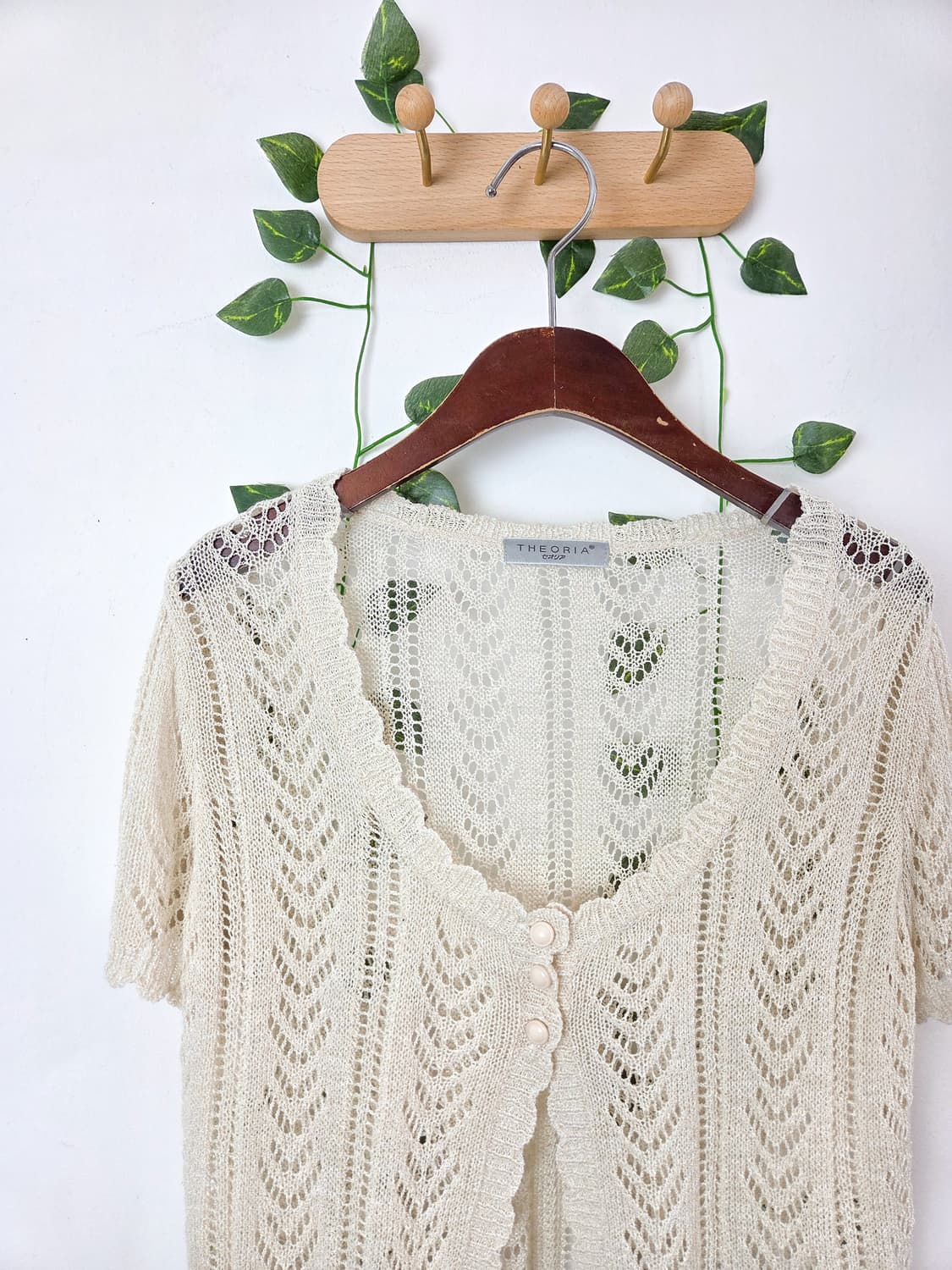 쓰리 버튼 가디건 상품이미지2