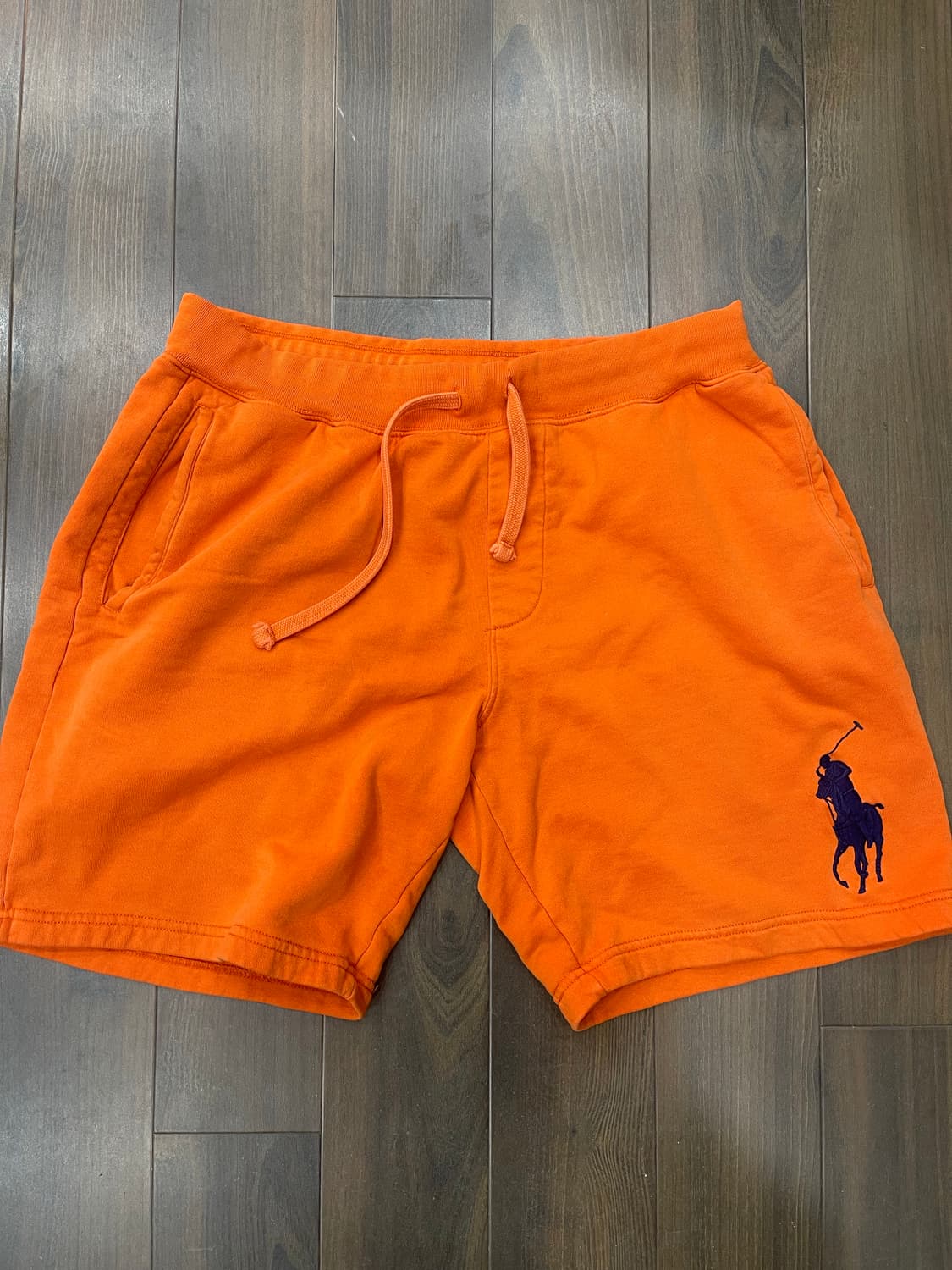 M 폴로랄프로렌 코랄 빅포니 면 밴딩반바지  상품이미지1